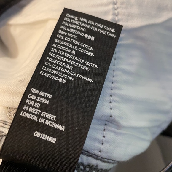 Free People Phoenix Coated Skinny Jeans Silver - Picture 9 of 9